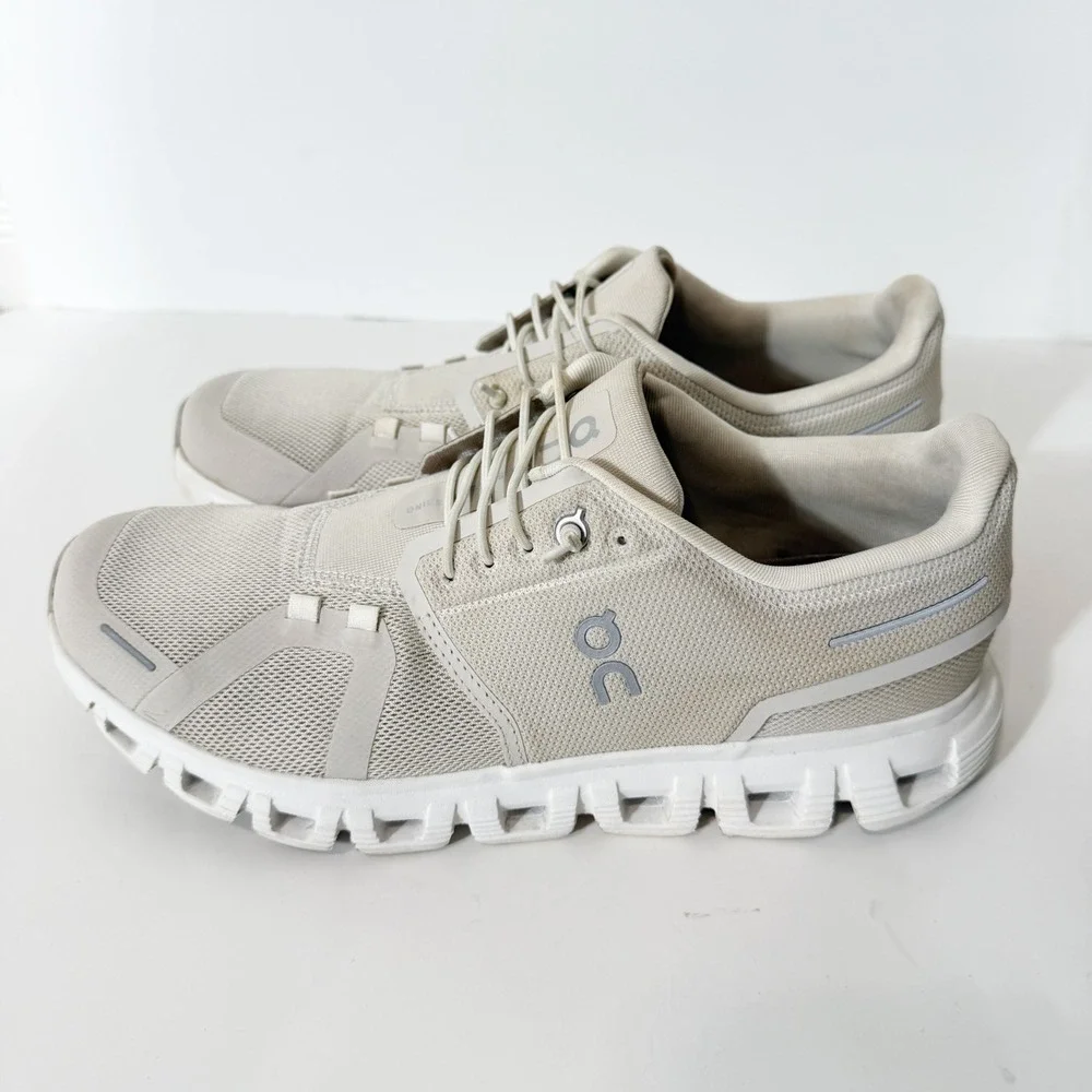 On Running On Cloud 6 Womens Pearl Whitr Athletic Running Sneaker Size 10.5
